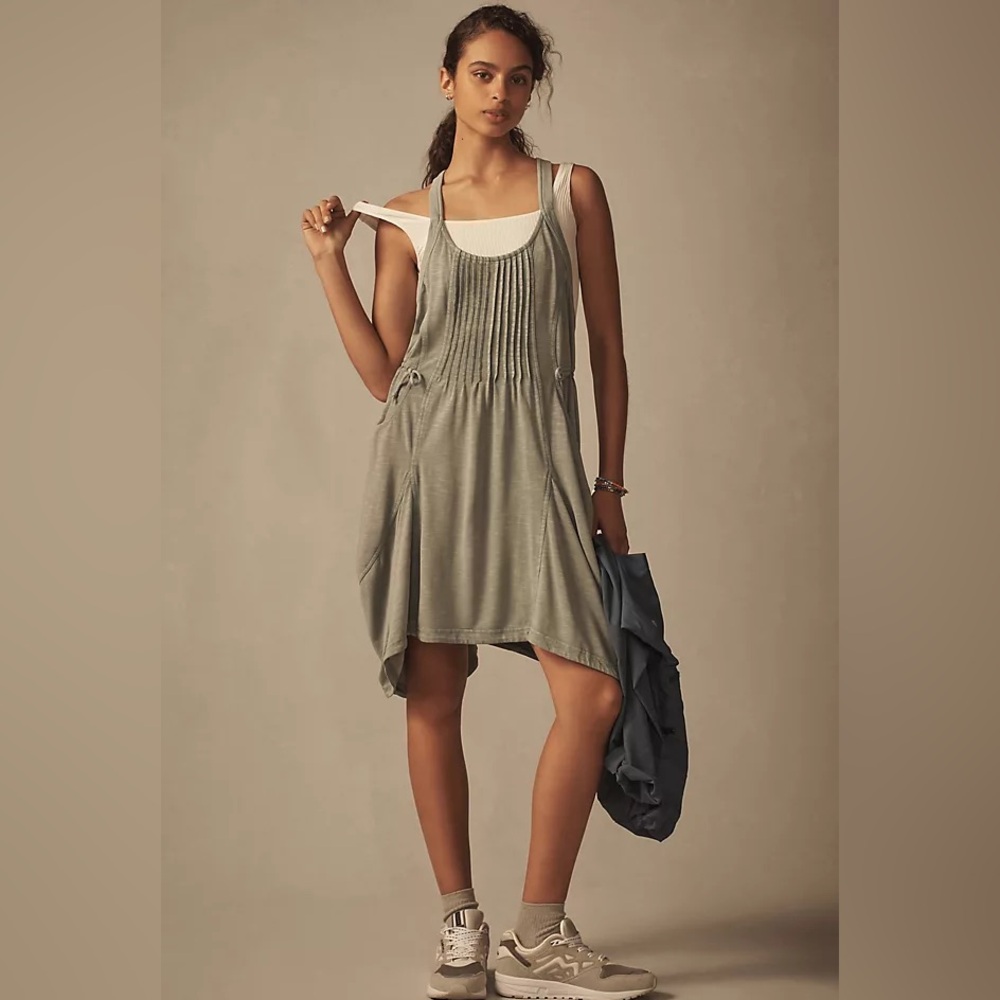 Anthropologie 🌿Daily Practice by Anthropologie Boardwalk Mini Dress in Denim L/C